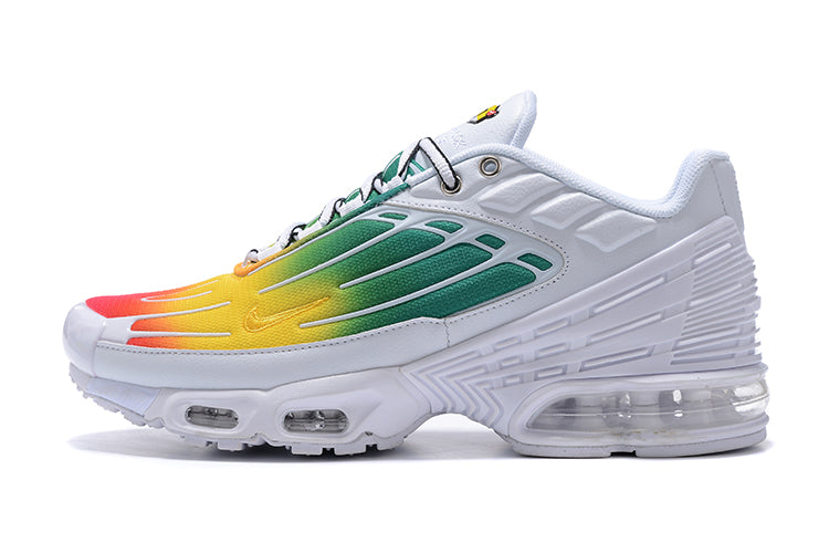Air Max Plus 3 White Green Yellow Red CM9097-200