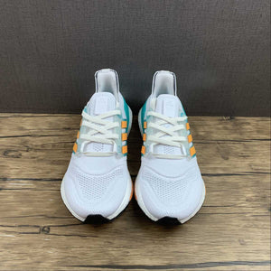 Adidas UltraBoost 22 White Fluo Blue Orange GX5463