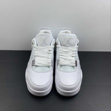 Cargar imagen en el visor de la galería, Air Jordan 4 Retro White Metallic Silver
