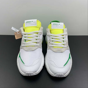 Adidas Nite Jogger White Green Yellow Metallic Silver CG6199