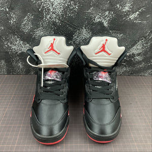 Air Jordan 5 Retro Black University Red 136027-006