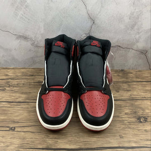 Air Jordan 1 High OG Gym Red Black-Summit White 555088-610