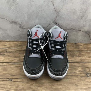 Air Jordan 3 Retro OG Black Fire Red-Cement Grey (2018) 854262-001