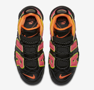 Air More Uptempo WMNS Black Pink Green 917593-002