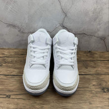 Cargar imagen en el visor de la galería, Air Jordan 3 Retro White White White 136064-111

