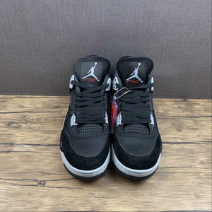 Air Jordan 4 Retro SE “Black Canvas” Black White-Red