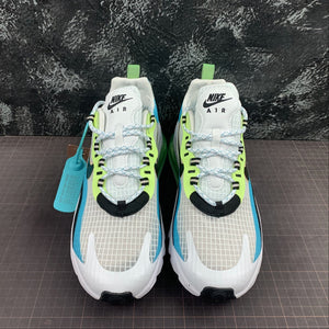 Air Max 270 React Black Fluorescent Green Blue CT1265-300