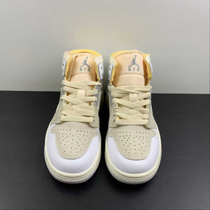 Air Jordan 1 Mid SE CRAFT White Neutral Grey-Phantom (2022)