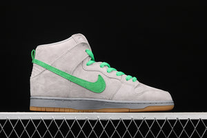 Dunk High Premium SB Metallic Silver Hyper Green  313171-039