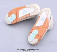 Cargar imagen en el visor de la galería, Air Jordan 4 Retro x Off White Sail Cream Light Gum
