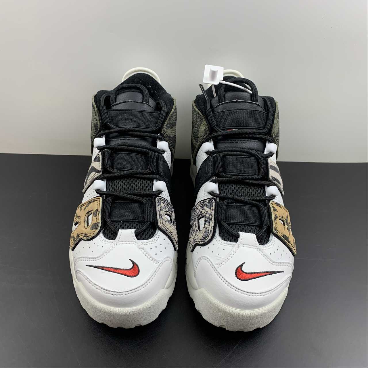 Air More Uptempo “Animal” White Black Leopard Print DZ4843-100