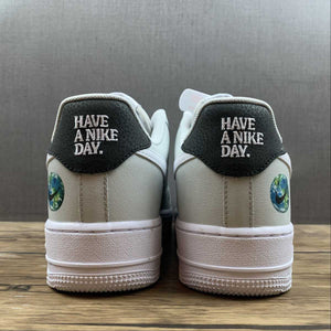 Air Force 1 07 LV8 2 “Have A Nike Day Earth” Photon Dust White-Black DM0118-001