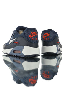 Air Max 90 Essential Midnight Navy White Red