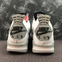 Cargar imagen en el visor de la galería, Air Jordan 4 Retro White Ciment White Ash Year 840606-192
