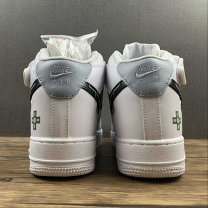 Air Force 1 07 Mid White Gray Black CW2288-115