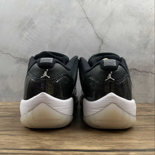 Cargar imagen en el visor de la galería, Air Jordan 11 Retro Low White Black-Metallic Silver 528895-010
