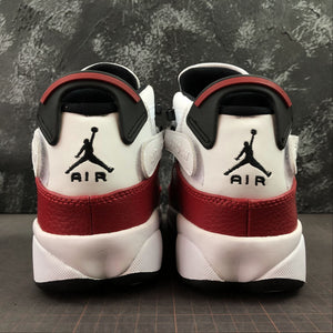 Air Jordan 6 Rings White Black-University Red 322992-120