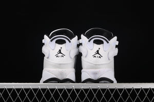 Air Jordan 6 Rings White Black-Canyon Gold 322992-100
