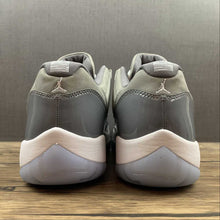 Cargar imagen en el visor de la galería, Air Jordan 11 Retro Low “Cool Grey” Medium Grey Gunsmoke-White 528895-003

