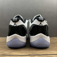 Cargar imagen en el visor de la galería, Air Jordan 11 Retro Low “Concord” White Black-Black Concord  528895-153
