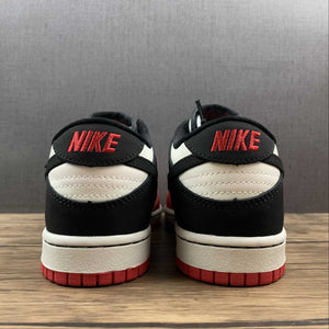 SB Dunk Low University Red White Black Shoes 854866-020