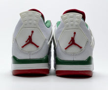 Cargar imagen en el visor de la galería, Air Jordan 4 Retro White Green Red
