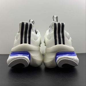 Adidas AlphaBoost V1 White Black-Blue Fusion
