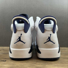 Cargar imagen en el visor de la galería, Air Jordan 6 Retro White Midnight Navy CT8529-141
