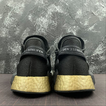 Cargar imagen en el visor de la galería, Adidas NMD R1 V2 Black Gold and White
