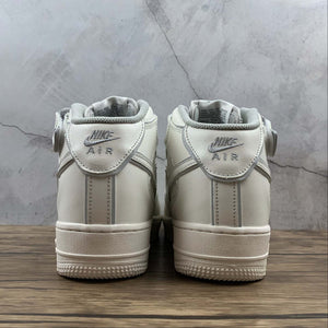 Air Force 1 07 Mid Beige Silver-Reflective Light AQ1218-118