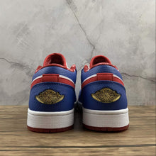 Cargar imagen en el visor de la galería, Air Jordan 1 Retro Low White Varisity Red-Royal
