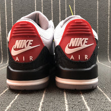 Cargar imagen en el visor de la galería, Air Jordan 3 Retro Tinker NRG Black White Fire Red AQ3835-180
