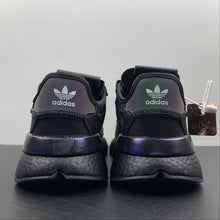 Cargar imagen en el visor de la galería, Adidas Nite Jogger Black Purple FW6697
