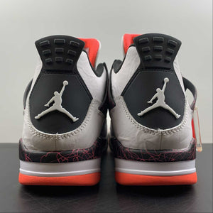 Air Jordan 4 Retro White Black Bright Crimson 308497-116