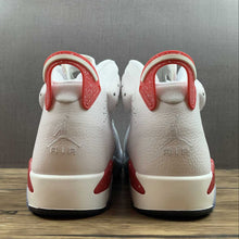 Cargar imagen en el visor de la galería, Air Jordan 6 Retro White University Red Black
