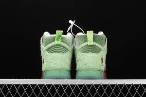 SB Dunk High Pro QS Strawberry Cough University Red Spinach Green CW7093-600