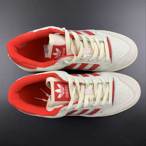 Adidas Forum 84 Low Off White Pink Glow-Vivid Red HQ6278