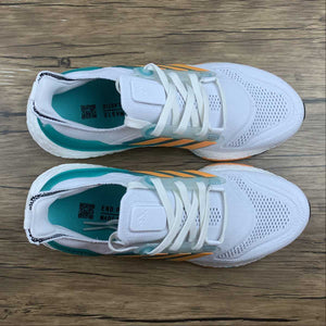 Adidas UltraBoost 22 White Fluo Blue Orange GX5463