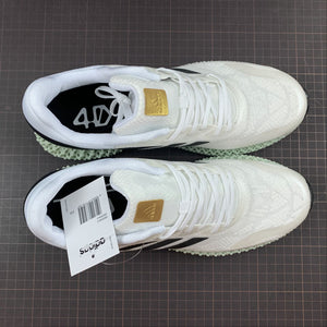 Adidas Alphaedge 4D White Black Metallic Gold EG6264