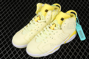 Air Jordan 6 Retro (GS) Citron Tint Dynamic Yellow 543390-800