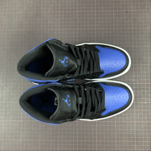 Cargar imagen en el visor de la galería, Air Jordan 1 Mid Black Blue White

