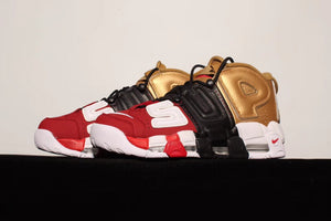 Air More Uptempo x SUPREME Red Black Gold 902290-002