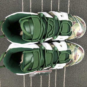 Air More Uptempo 96 White Green Camouflage 921948-313