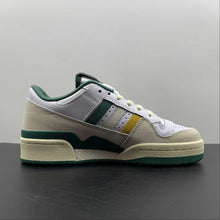 Cargar imagen en el visor de la galería, Adidas Forum 84 Low END “Varsity” White Off White Green HR1527
