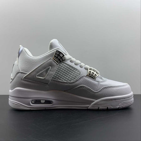 Air Jordan 4 Retro White Metallic Silver 308497-100