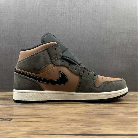 Air Jordan 1 Mid SE Dark Chocolate Crimson Bliss (2021) DC7294-200