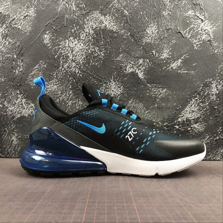 Air Max 270 Black Photo Blue Blue Fury AH8050-019