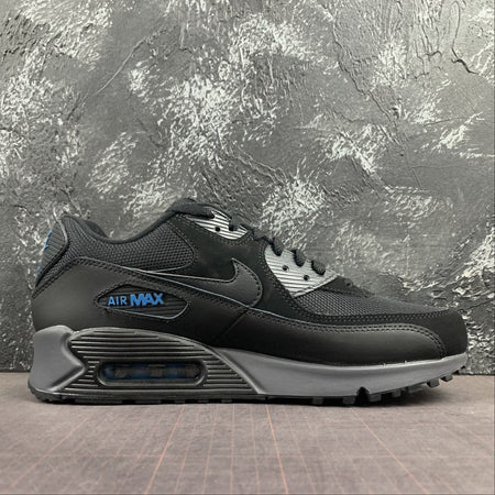 Air Max 90 Black Imperial Blue Dark Grey CN0194-001