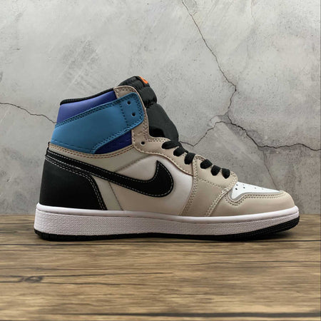Air Jordan 1 Retro High OG White Black Orange (2021) DC6515-100
