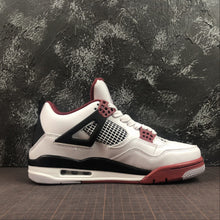 Cargar imagen en el visor de la galería, Air Jordan 4 Retro White Claret Red-Black 308497-160
